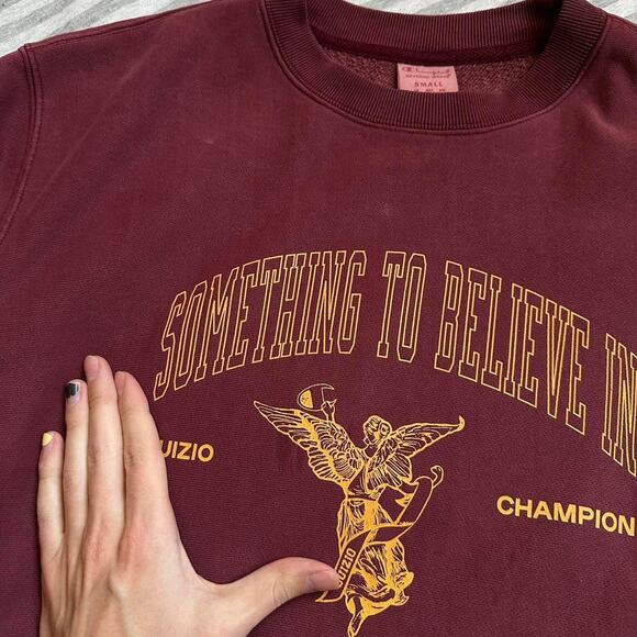 Danielle Guizio Champion Reverse Weave Crewneck Sweatshirt - Picture 5 of 7
